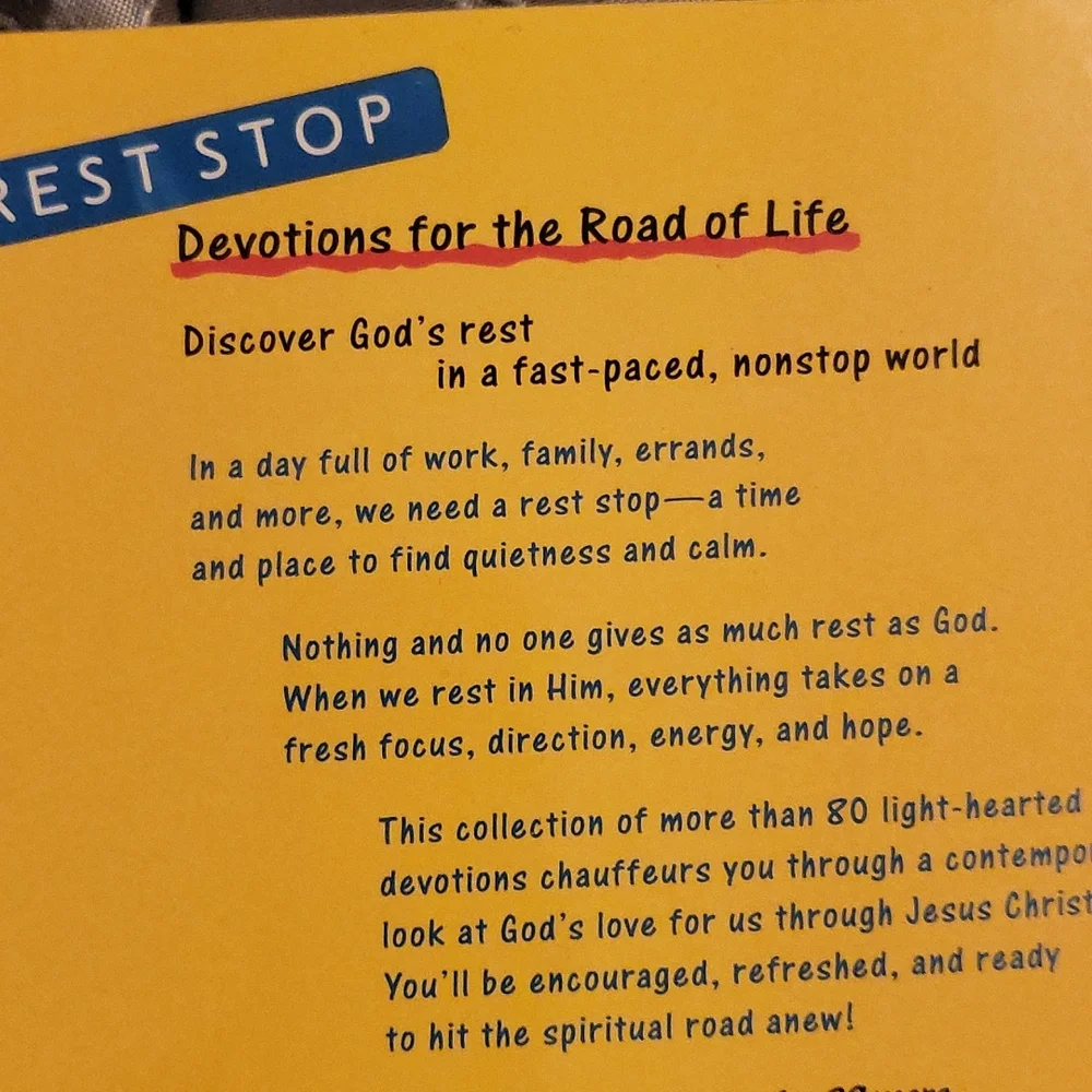*Bundle of two Devotional books Springtime of the Soul and Rest Stop